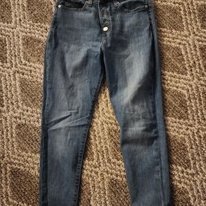 Banana Republic Women's Skinny Jeans in Blue